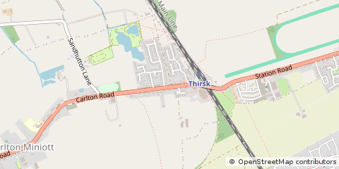 Map of Thirsk