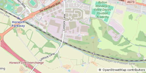 Map of Bolton