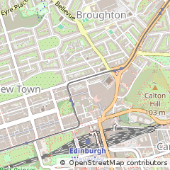 Map of Edinburgh