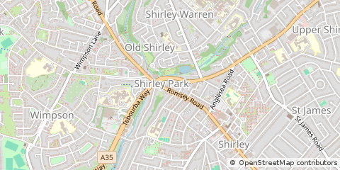 Map of Southampton