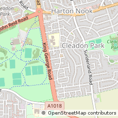 Map of South Shields