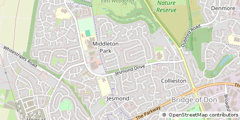 Map of Aberdeen