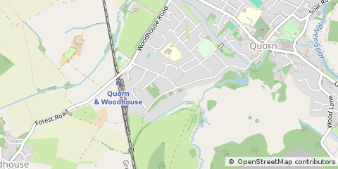 Map of Leicestershire