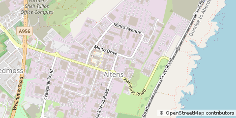 Map of Aberdeen