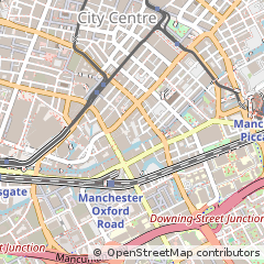 Map of Manchester