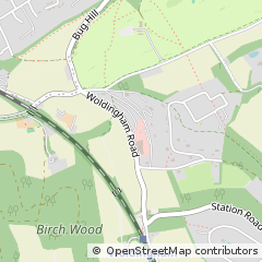 Map of Caterham, Surrey