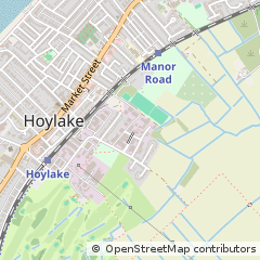 Map of Hoylake, Wirral