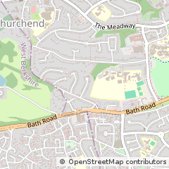 Map of Reading, Berkshire