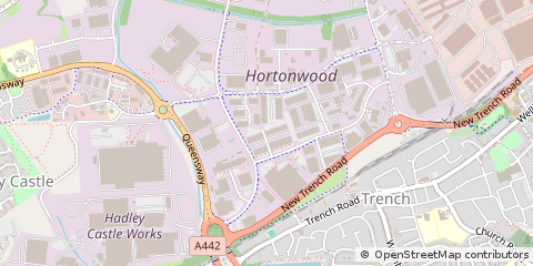 Map of Telford
