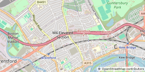 Map of Brentford