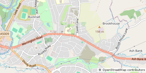 Map of Stoke-on-Trent