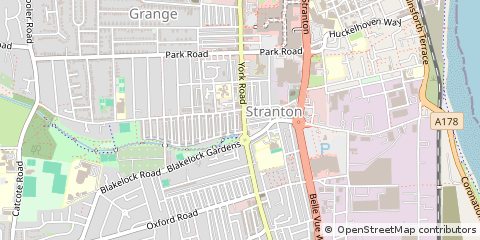 Map of Hartlepool