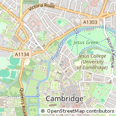 Map of Cambridge