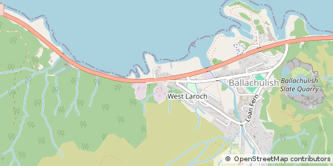 Map of Ballachulish