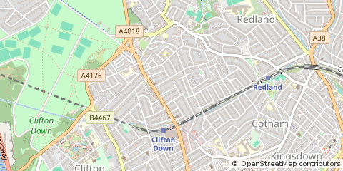 Map of Bristol