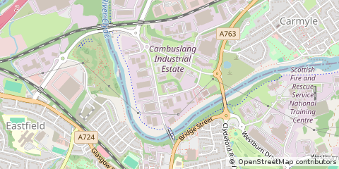 Map of Glasgow