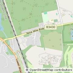 Map of Wokingham