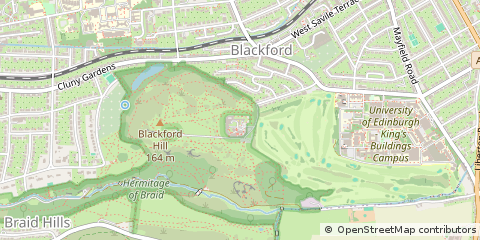 Map of Edinburgh
