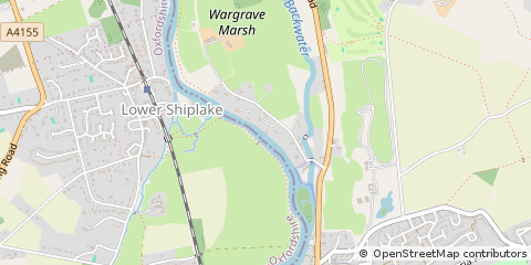 Map of Reading, Berkshire