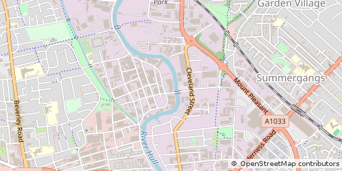 Map of Hull