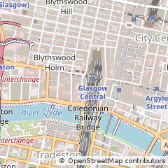 Map of Glasgow