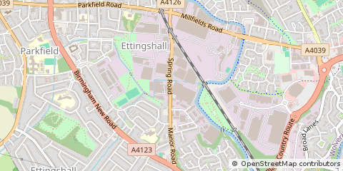 Map of Wolverhampton