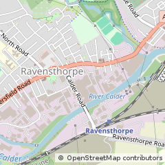 Map of Dewsbury