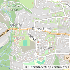 Map of Swansea