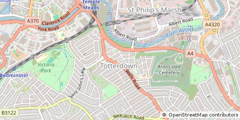 Map of Bristol