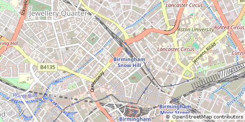 Map of Birmingham