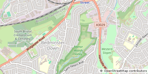 Map of Bristol