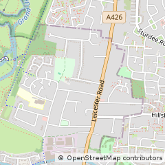 Map of Whetstone, Leicestershire