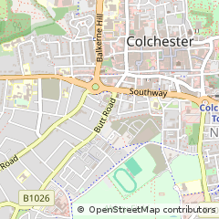 Map of Colchester