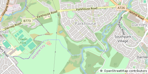 Map of Glasgow