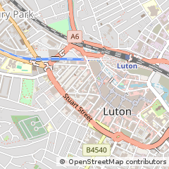 Map of Luton