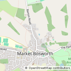 Map of Nuneaton, Warks