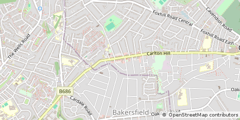 Map of Nottingham