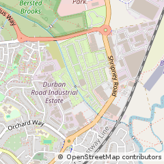 Map of Shipney Road, Bognor Regis, West Sussex