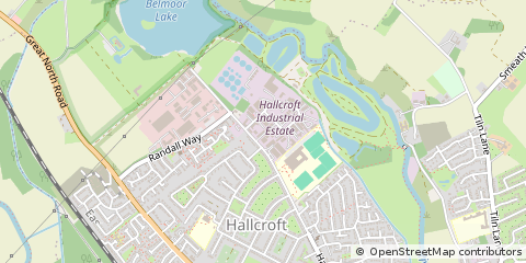 Map of Retford, Nottinghamshire