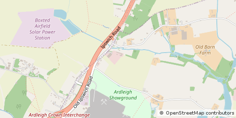 Map of Colchester