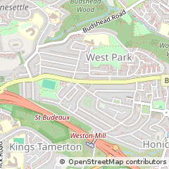 Map of Plymouth, Devon