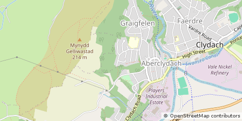Map of Swansea