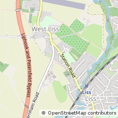Map of Liss, Hampshire