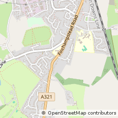 Map of Wokingham, Berkshire