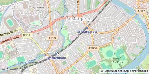 Map of Twickenham