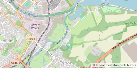 Map of Norwich, Norfolk
