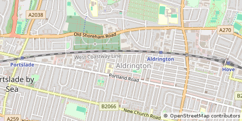 Map of Hove