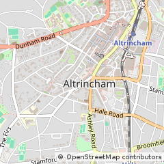 Map of Altrincham