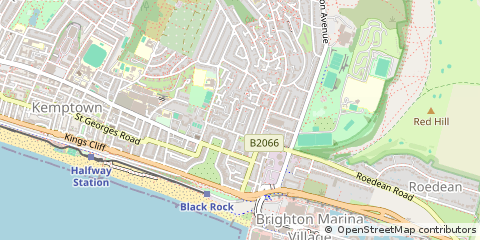 Map of Brighton