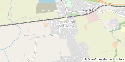 Map of Darlington, Co Durham